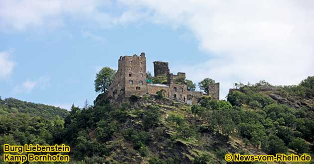 Die Burg Liebenstein stammt aus dem 13. Jahrhundert und beherbergt ein Hotel mit Restaurant. Zusammen mit der 200 Meter entfernten Burg Sterrenberg bildet sie den Schauplatz der Sage von den feindlichen Brdern.